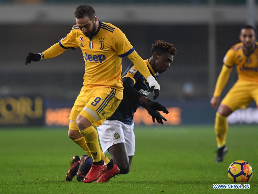 (SP)ITALY-VERONA-SOCCER-SERIE A-JUVENTUS VS VERONA