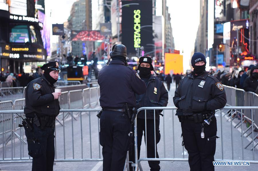 U.S.-NEW YORK-NEW YEAR CELERATION-SECURITY