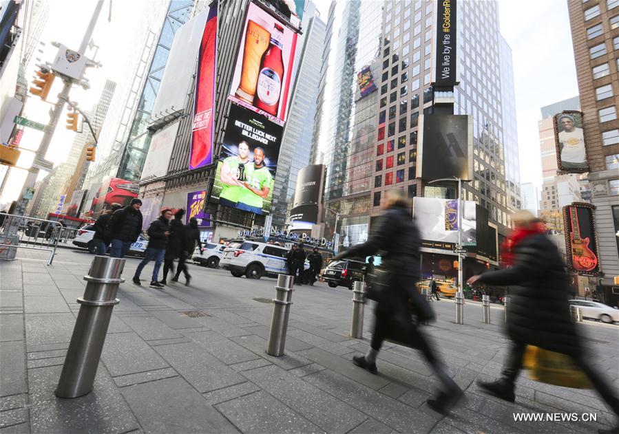 U.S.-NEW YORK-SECURITY BARRIERS-INSTALLATION