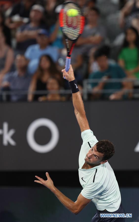 (SP)AUSTRALIA-SYDNEY-TENNIS-FAST4-HEWITT VS DIMITROV