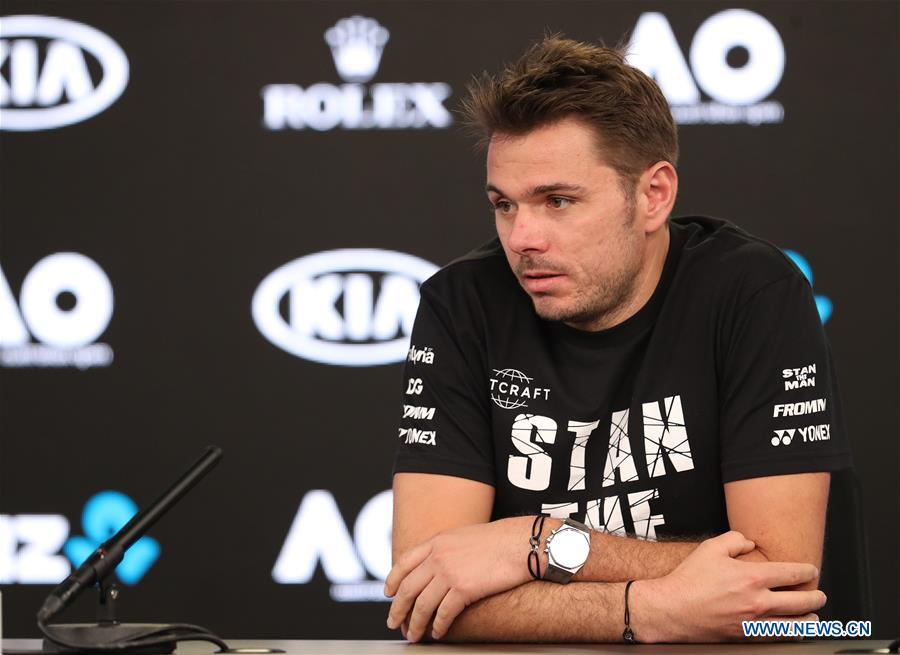 (SP)AUSTRALIA-MELBOURNE-TENNIS-AUSTRALIAN OPEN-STAN WAWRINKA