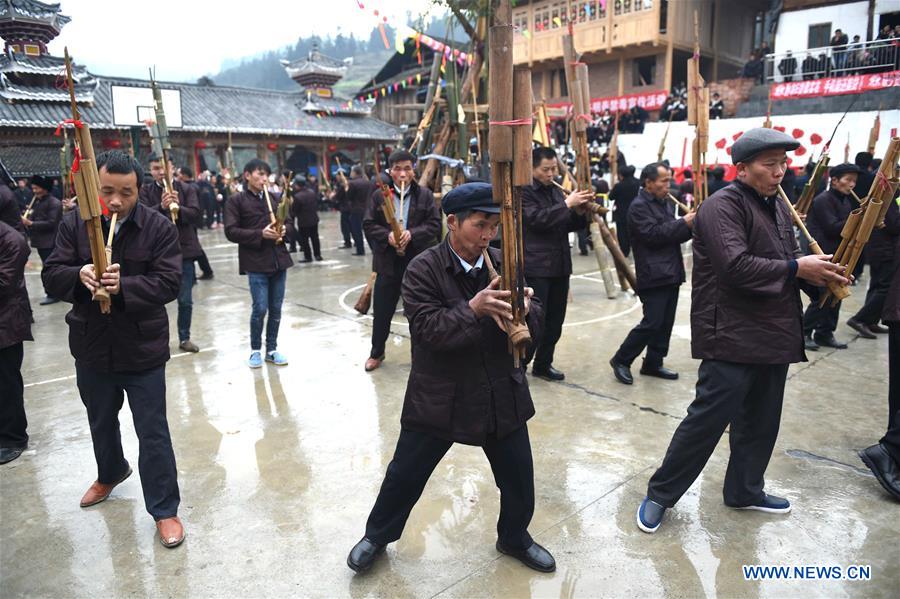 CHINA-GUIZHOU-DONG VILLAGE-NEW YEAR (CN)