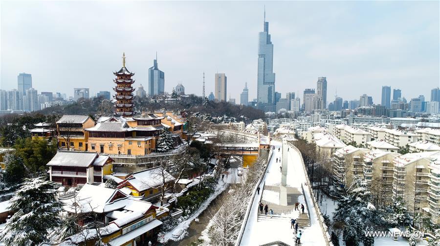 CHINA-NANJING-SNOWFALL (CN)