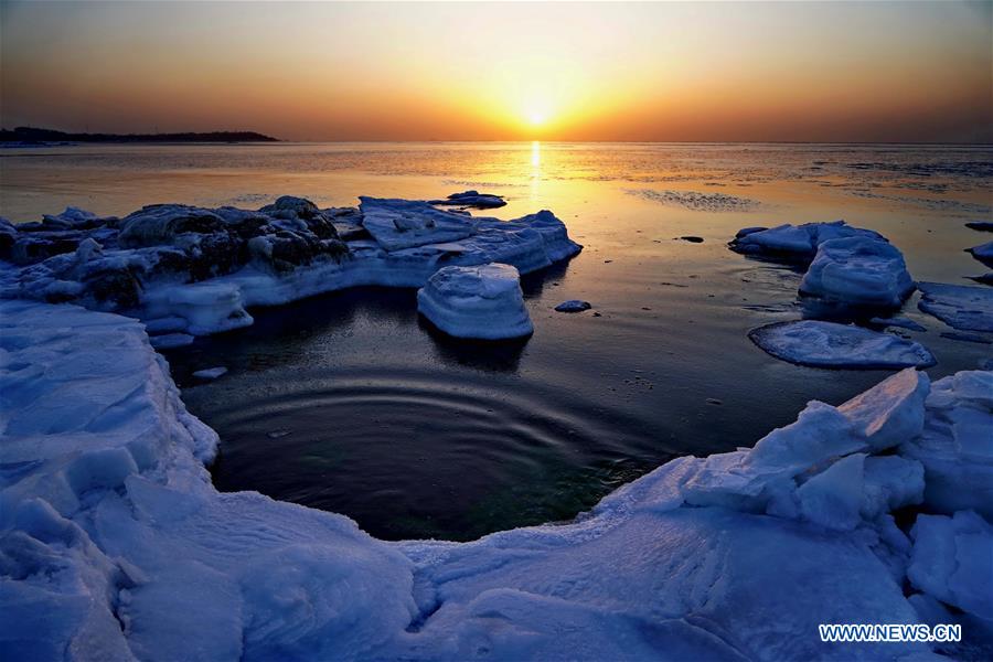 CHINA-HEBEI-QINHUANGDAO-SEA ICE (CN)