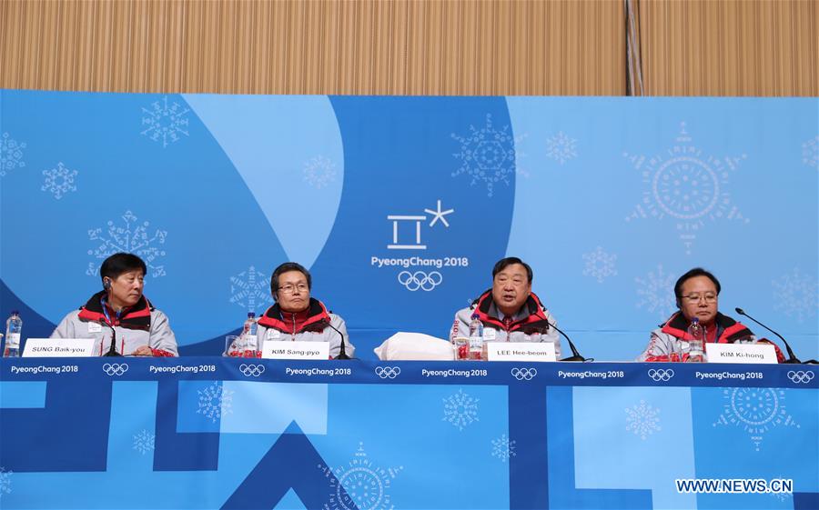 (SP)OLY-SOUTH KOREA-PYEONGCHANG-PRESS CONFERENCE