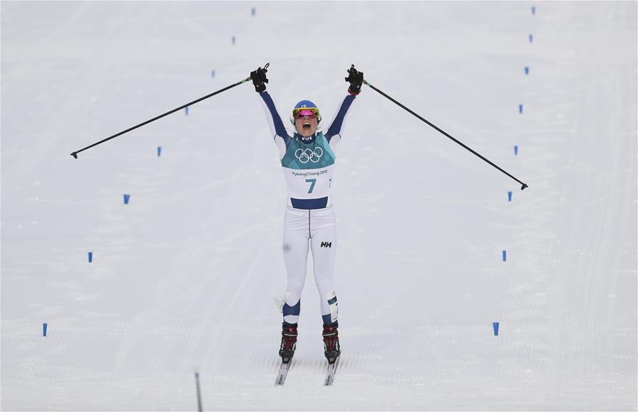 (SP)OLY-SOUTH KOREA-PYEONGCHANG-CROSS-COUNTRY SKIING-LADIES' 7.5KM+7.5KM SKIATHLON