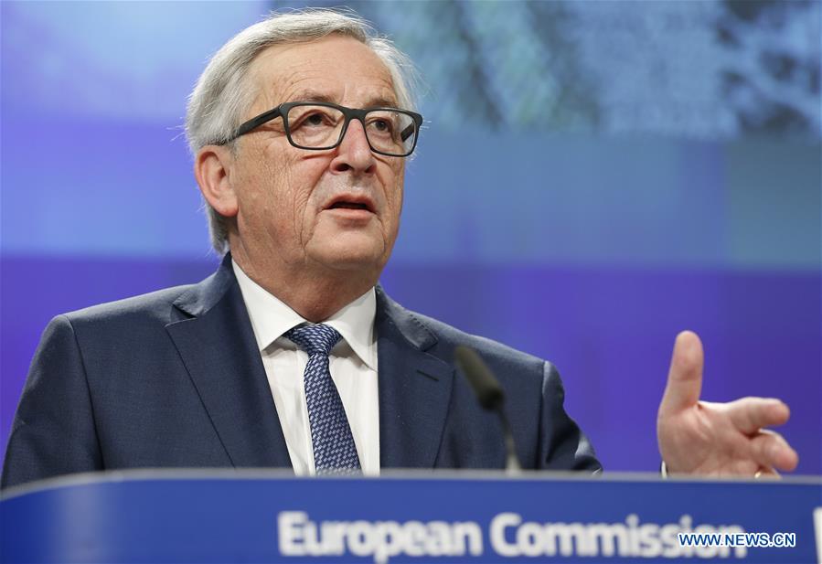 BELGIUM-BRUSSELS-EU-JUNCKER-PRESS CONFERENCE