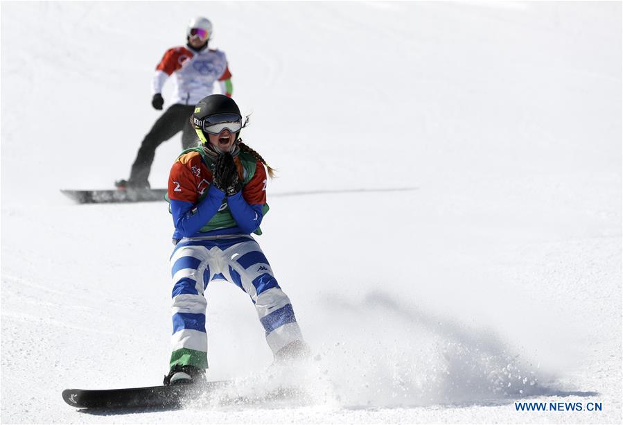 (SP)OLY-SOUTH KOREA-PYEONGCHANG-LADIES' CROSS FINAL