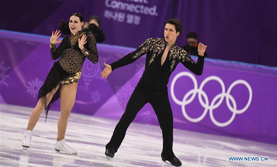 (SP)OLY-SOUTH KOREA-PYEONGCHANG-FIGURE SKATING-ICE DANCE SHORT DANCE