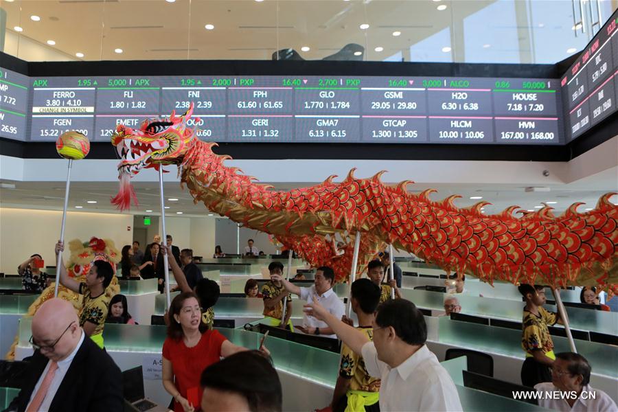 THE PHILIPPINES-TAGUIG CITY-CHINESE NEW YEAR-STOCK