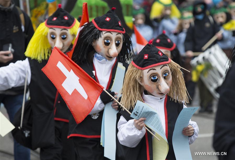 SWITZERLAND-BASEL-CARNIVAL