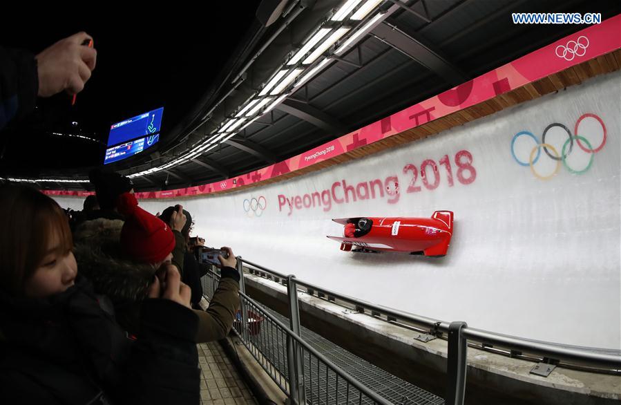 (SP)OLY-SOUTH KOREA-PYEONGCHANG-BOBSLEIGH-WOMEN-HEAT