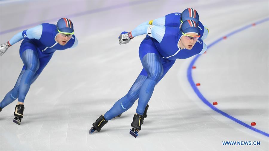 (SP)OLY-SOUTH KOREA-PYEONGCHANG-SPEED SKATING-MEN'S TEAM PURSUIT