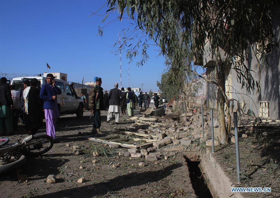 AFGHANISTAN-HELMAND-CAR BOMB ATTACK