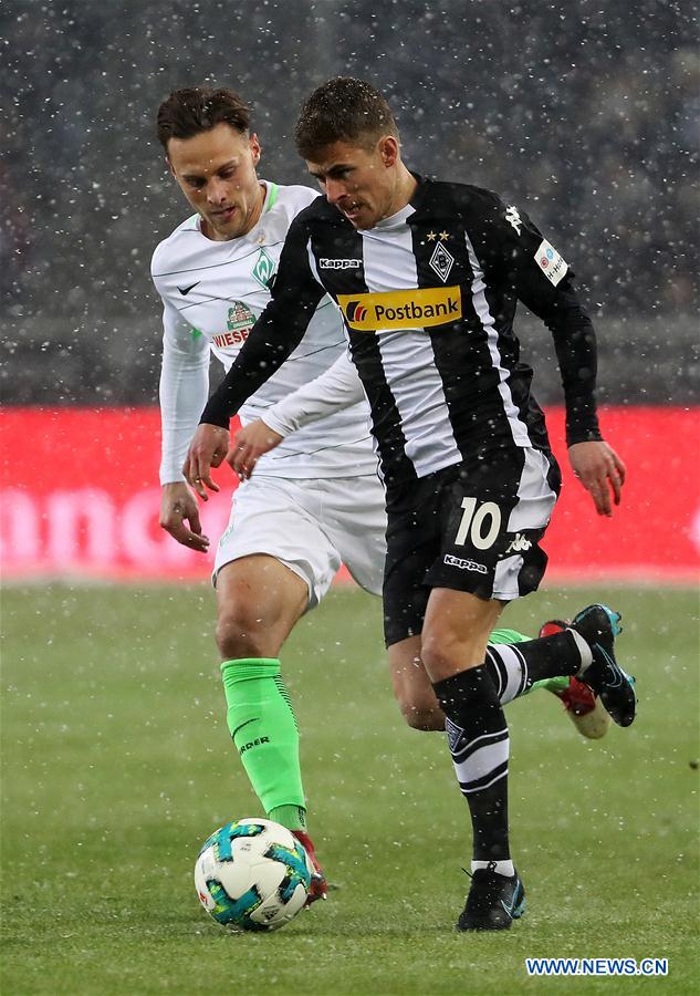 (SP)GERMANY-MOENCHENGLADBACH-SOCCER-BUNDESLIGA-BMG VS SVW