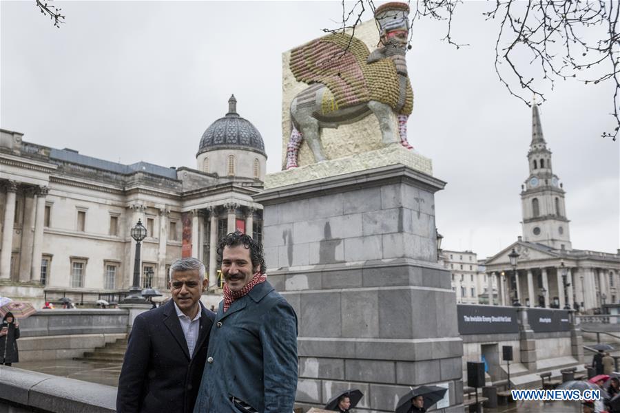 BRITAIN-LONDON-FOURTH PLINTH-NEW WORK