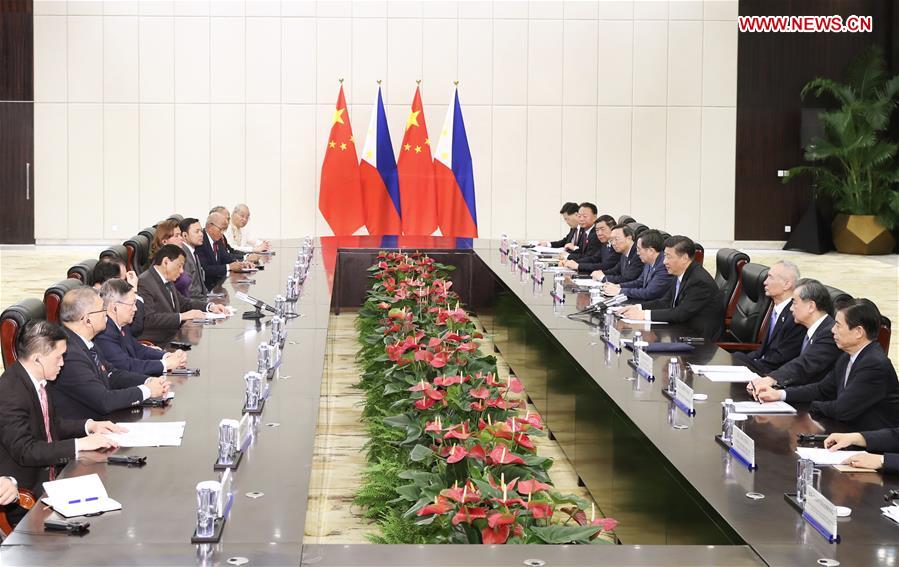 CHINA-BOAO-XI JINPING-PHILIPPINES-MEETING (CN)