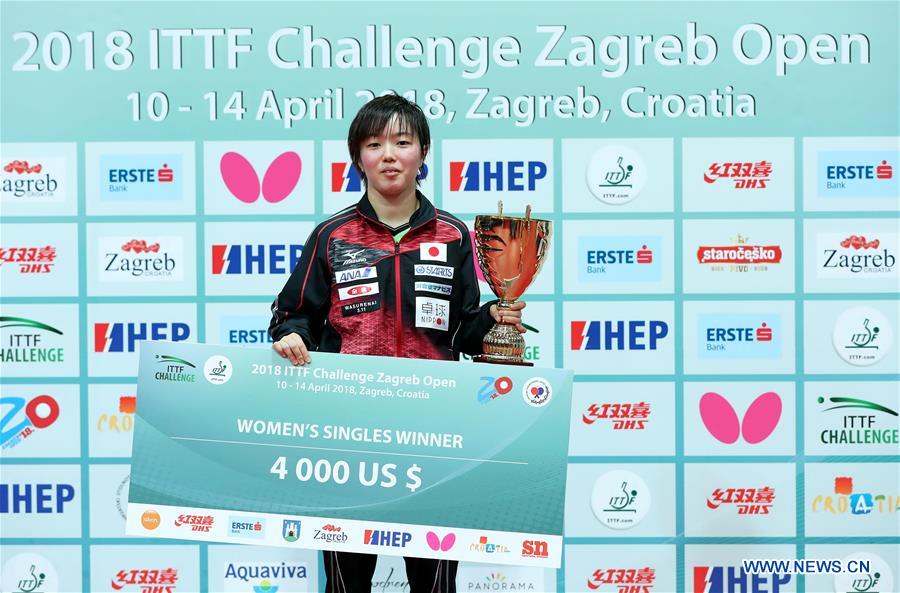 (SP)CROATIA-ZAGREB-TABLE TENNIS-2018 ITTF CHALLENGE ZAGREB OPEN