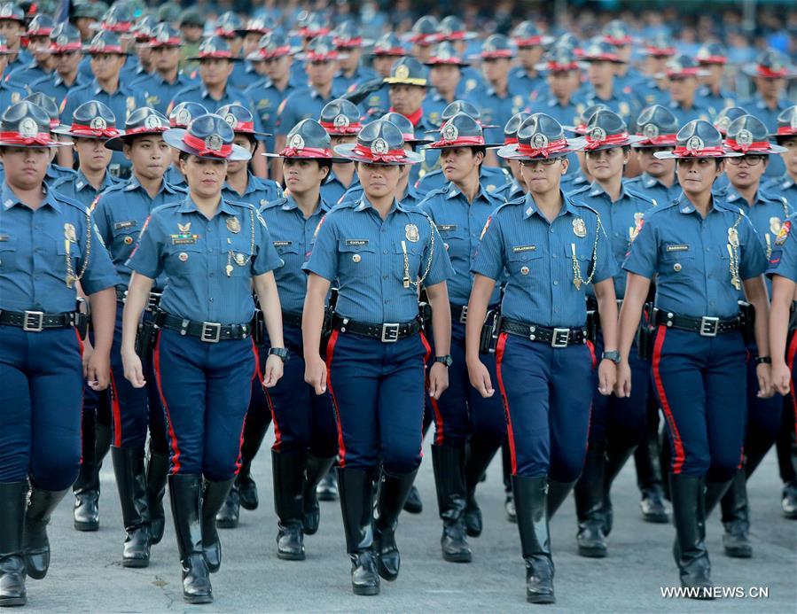 PHILIPPINES-QUEZON CITY-PNP-COMMAND-HANDOVER