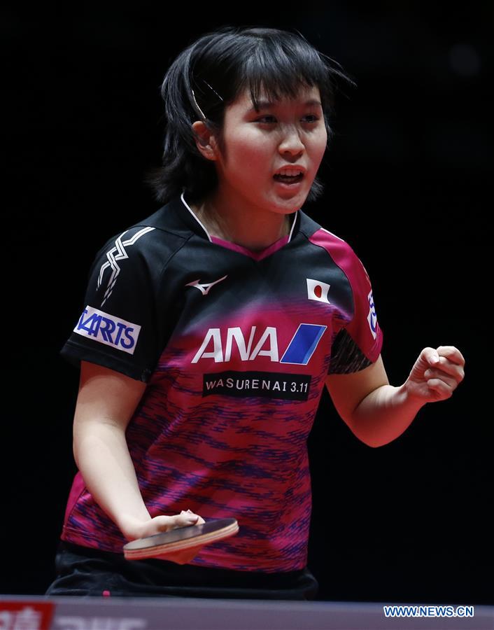 (SP)SWEDEN-HALMSTAD-ITTF WORLD TEAM CHAMPIONSHIPS 2018-SEMIFINAL-JAPAN