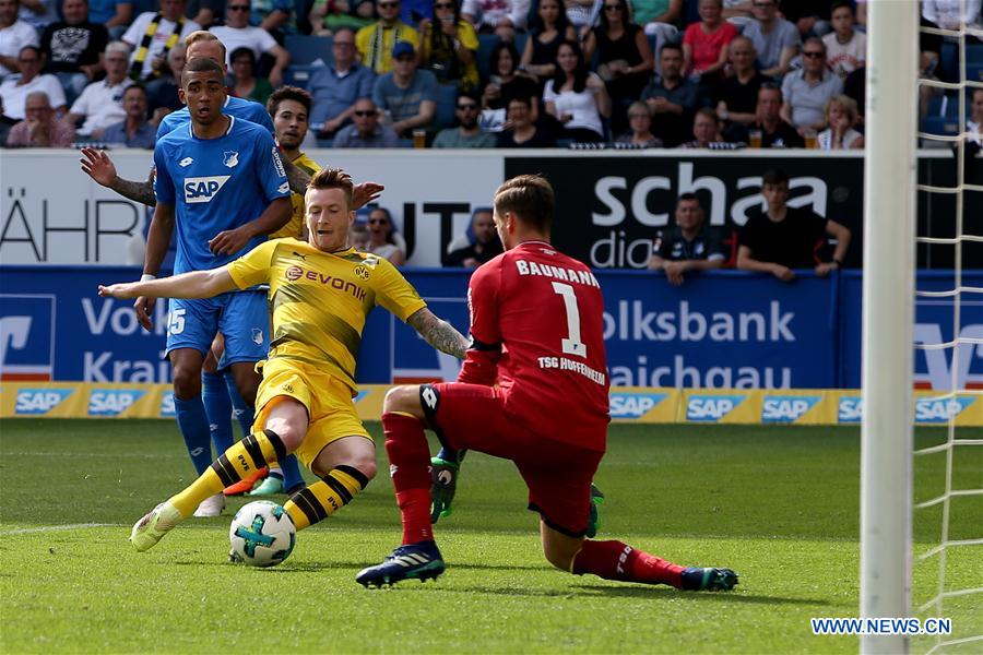 (SP)GERMANY-SINSHEIM-SOCCER-BUNDESLIGA-TSG VS BVB