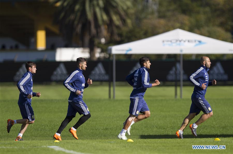 (SP)ARGENTINA-EZEIZA-SOCCER-TRAINING