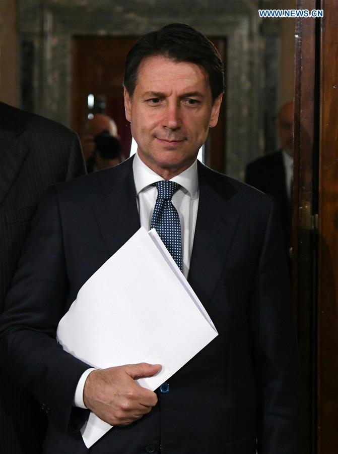 ITALY-ROMA-NEW-PM-GIUSEPPE CONTE