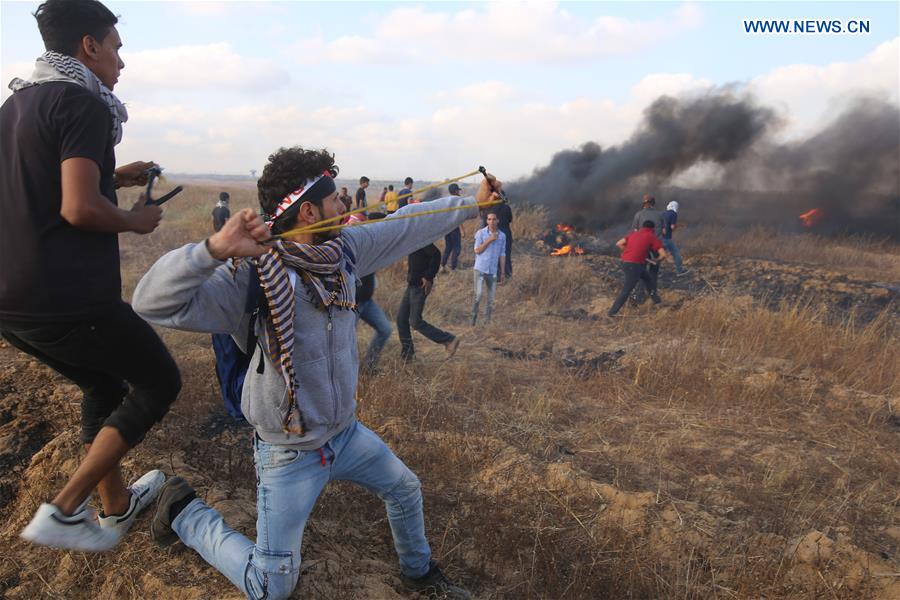 MIDEAST-GAZA-KHAN YOUNIS-CLASHES