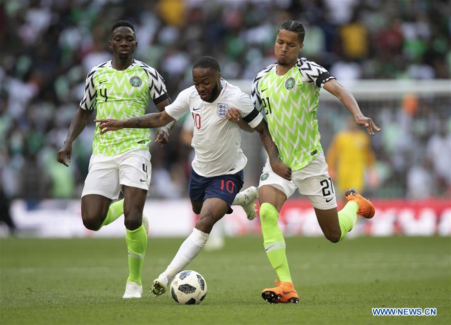 (SP)BRITAIN-LONDON-FOOTBALL-INTERNATIONAL FRIENDLY-ENGLAND VS NIGERIA