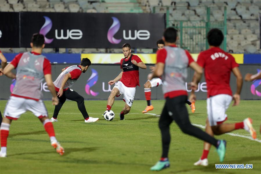 (SP)EGYPT-CAIRO-SOCCER-WORLD CUP-TRAINING