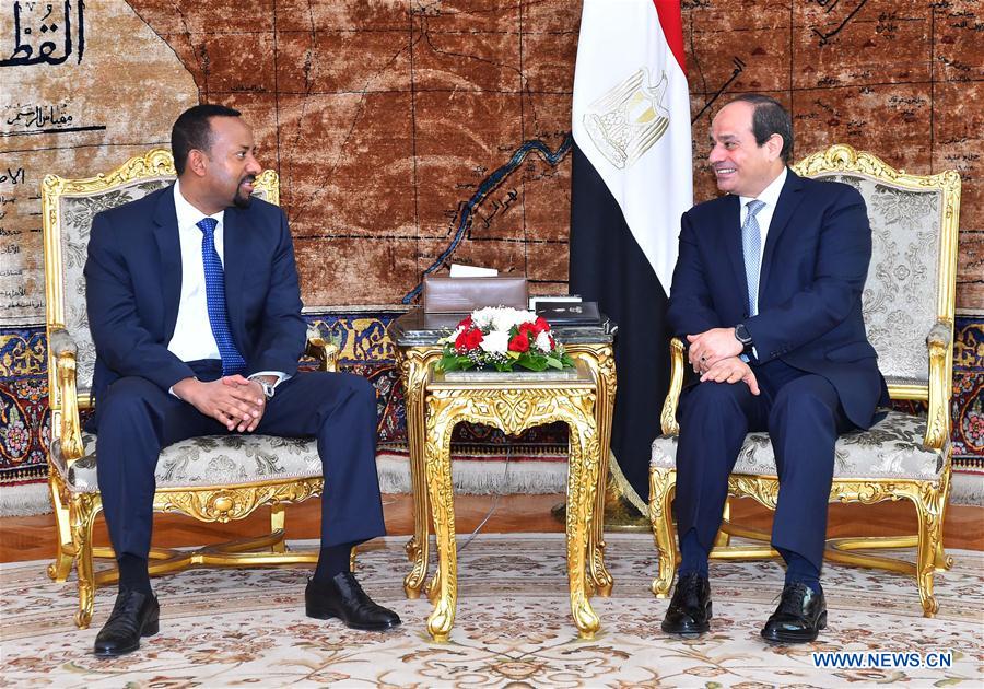 EGYPT-CAIRO-ETHIOPIA-PM-VISIT