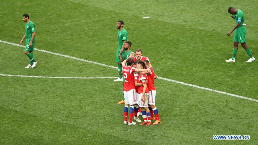 (SP)RUSSIA-MOSCOW-2018 WORLD CUP-OPENING MATCH-RUSSIA VS SAUDI ARABIA