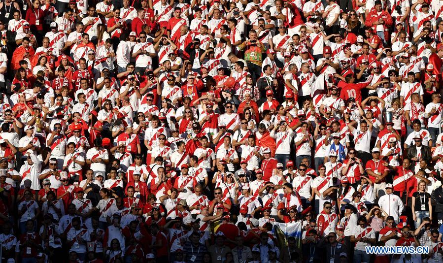 (SP)RUSSIA-SARANSK-2018 WORLD CUP-GROUP C-PERU VS DENMARK