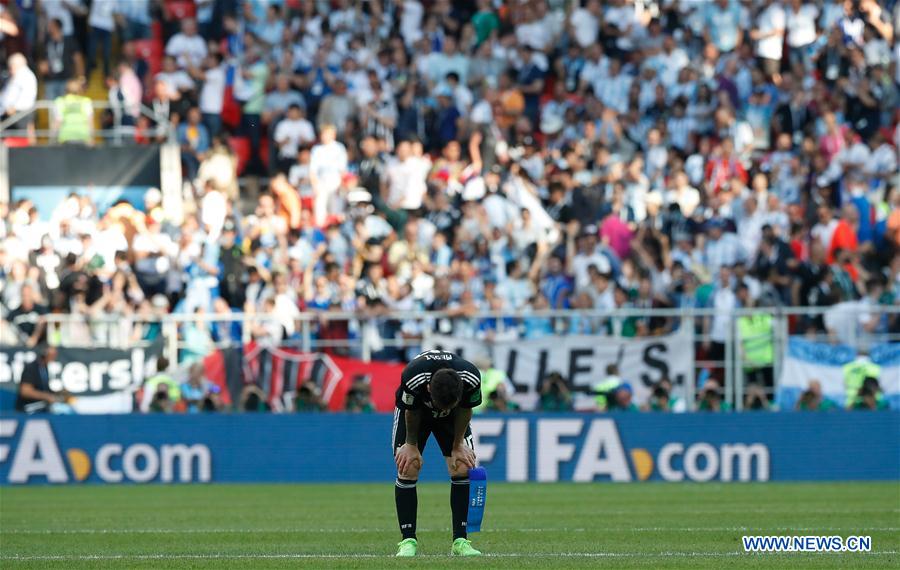 (SP)RUSSIA-MOSCOW-2018 WORLD CUP-GROUP D-ARGENTINA VS ICELAND