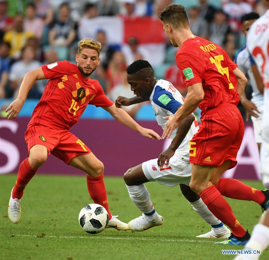 (SP)RUSSIA-SOCHI-2018 WORLD CUP-GROUP G-BELGIUM VS PANAMA