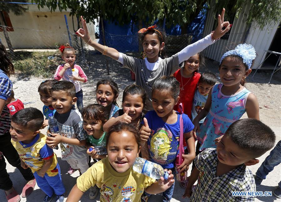 LEBANON-BEKAA VALLEY-BAR ELIAS-SYRIAN REFUGEE CAMP