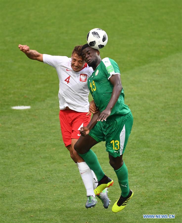 (SP)RUSSIA-MOSCOW-2018 WORLD CUP-GROUP H-POLAND VS SENEGAL