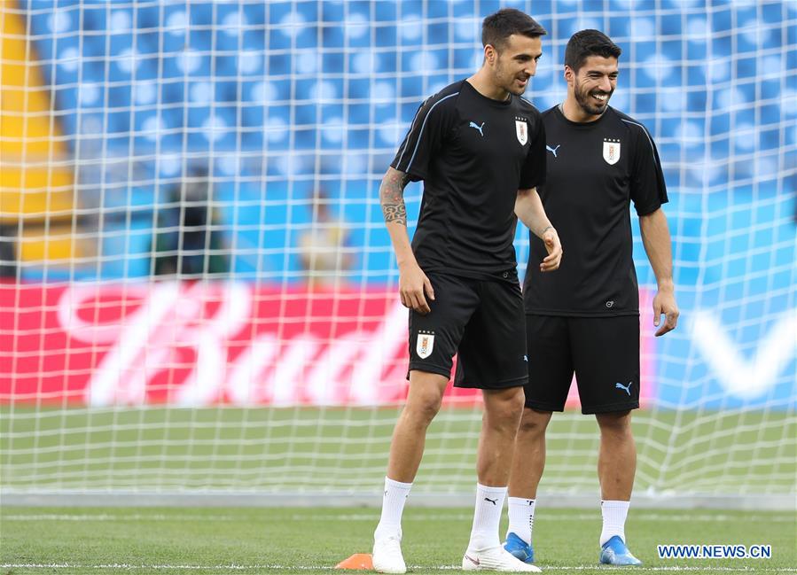 (SP)RUSSIA-ROSTOV-ON-DON-2018 WORLD CUP-URUGUAY-TRAINING