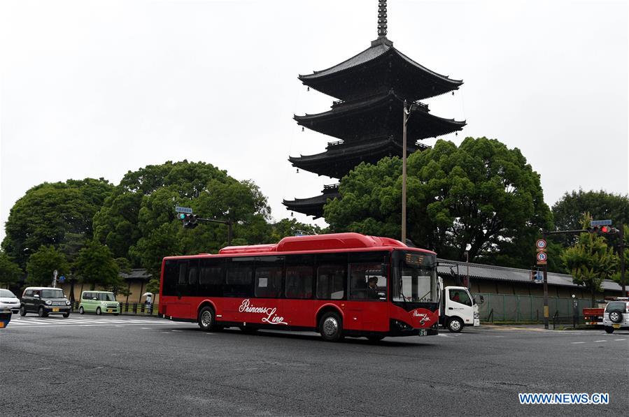 JAPAN-KYOTO-ELECTRIC BUS-BYD