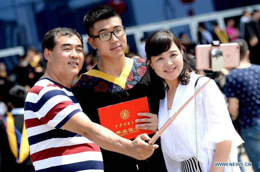 CHINA-SHAANXI-XI'AN JIAOTONG UNIVERSITY-COMMENCEMENT CEREMONY (CN)