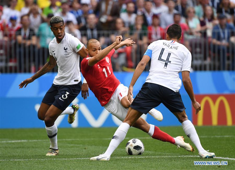 (SP)RUSSIA-MOSCOW-2018 WORLD CUP-GROUP C-DENMARK VS FRANCE