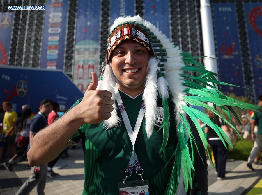 (SP)RUSSIA-YEKATERINBURG-2018 WORLD CUP-GROUP F-MEXICO VS SWEDEN