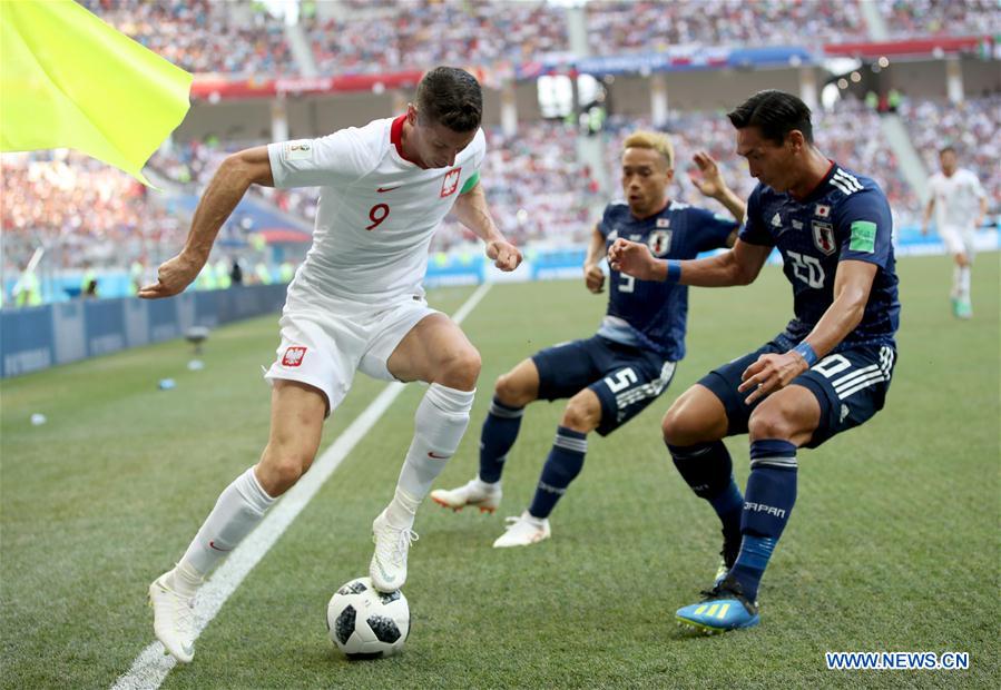 (SP)RUSSIA-VOLGOGRAD-2018 WORLD CUP-GROUP H-JAPAN VS POLAND