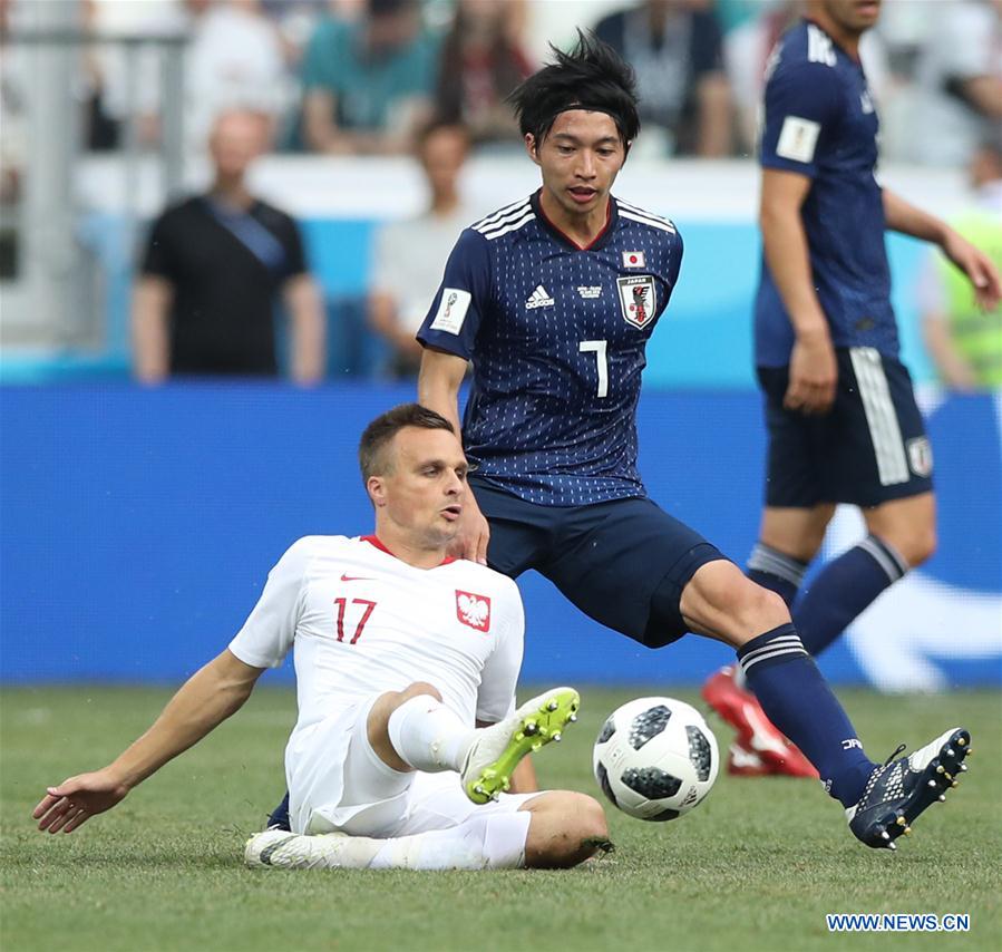 (SP)RUSSIA-VOLGOGRAD-2018 WORLD CUP-GROUP H-JAPAN VS POLAND