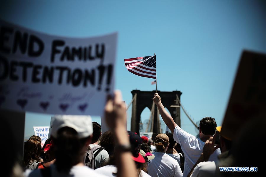 U.S.-NEW YORK-IMMIGRATION POLICY-PROTEST