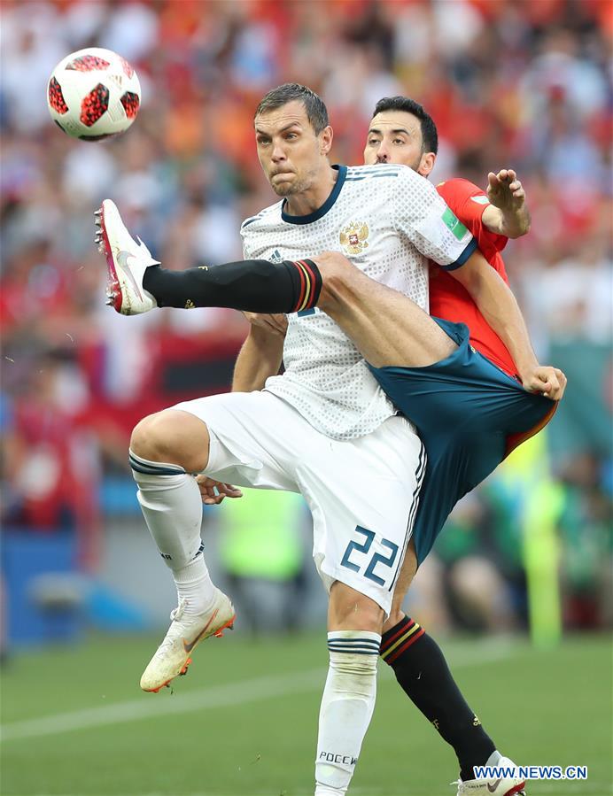 (SP)RUSSIA-MOSCOW-2018 WORLD CUP-ROUND OF 16-SPAIN VS RUSSIA