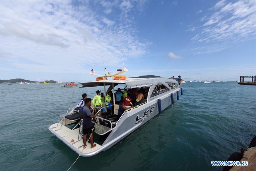 THAILAND-PHUKET-BOATS-ACCIDENT-RESCUE