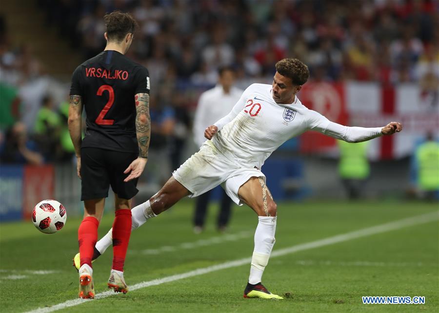 (SP)RUSSIA-MOSCOW-2018 WORLD CUP-SEMIFINAL-ENGLAND VS CROATIA