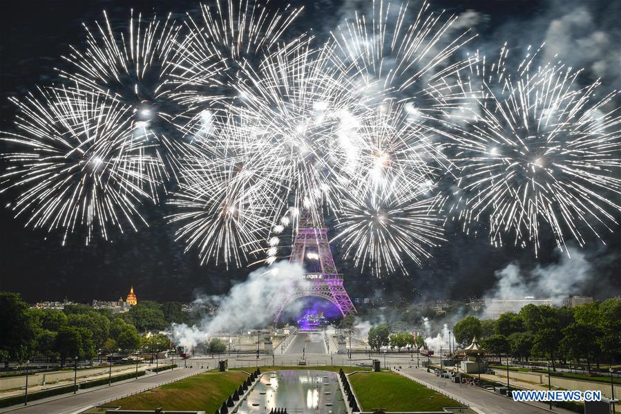 FRANCE-PARIS-BASTILLE DAY-FIREWORKS