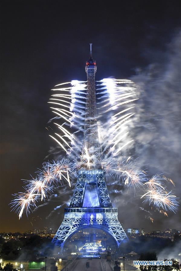 FRANCE-PARIS-BASTILLE DAY-FIREWORKS